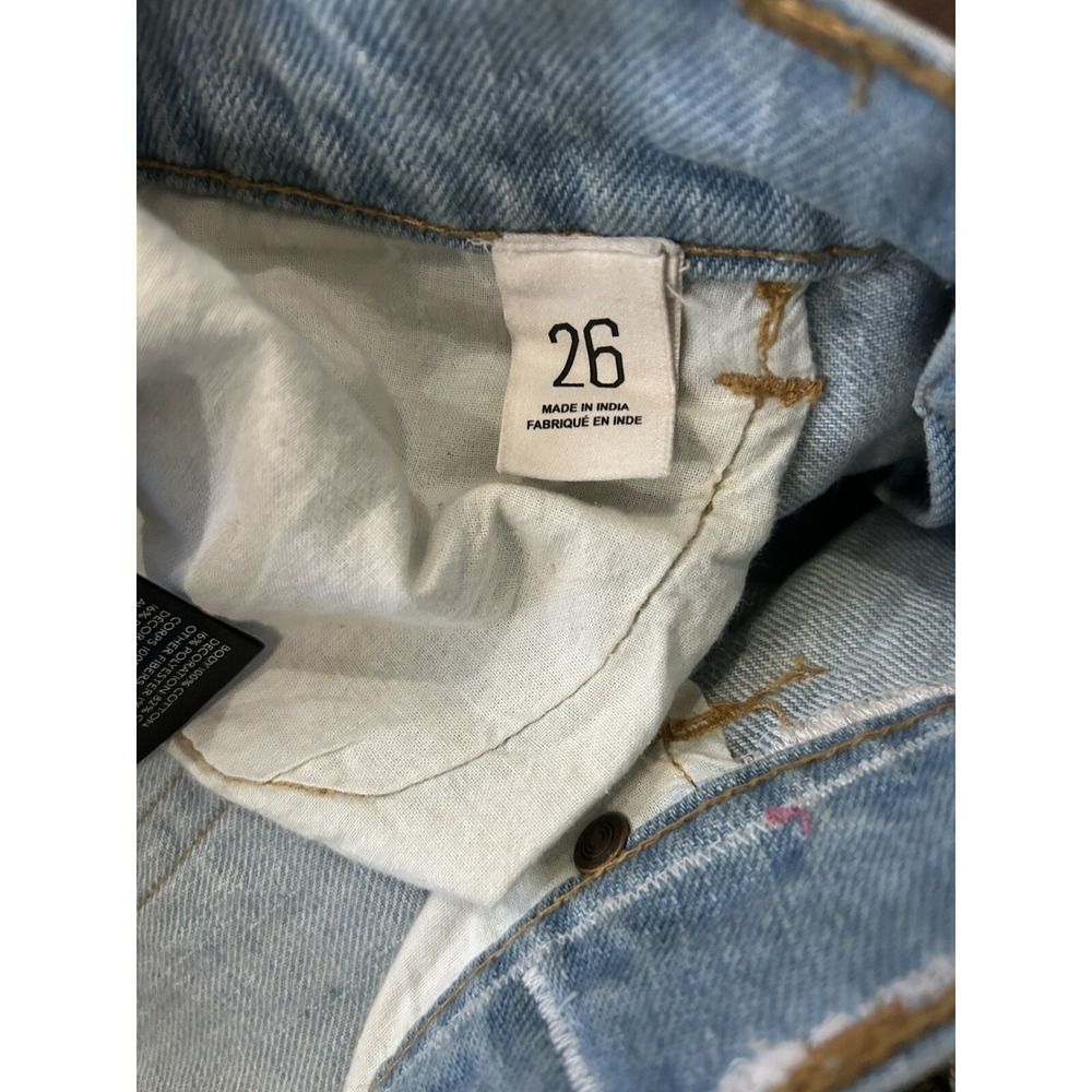 BDG High-Waisted Flare Jean-Urban Outfitters-Patch-Crochet-Embroider size 26 - Picture 6 of 6